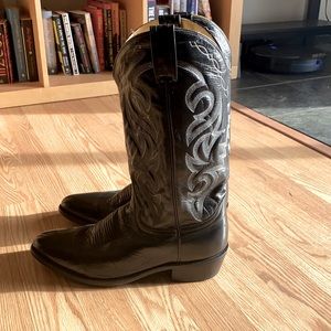 Dan Post Cowboy Boots high end tooled leather